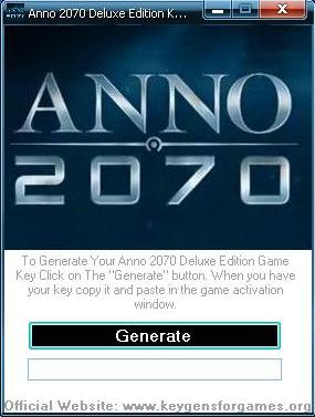 Anno 2070 serial generator